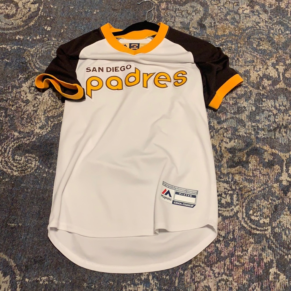 Youth Vintage Padres Jersey. Cooperstown collection